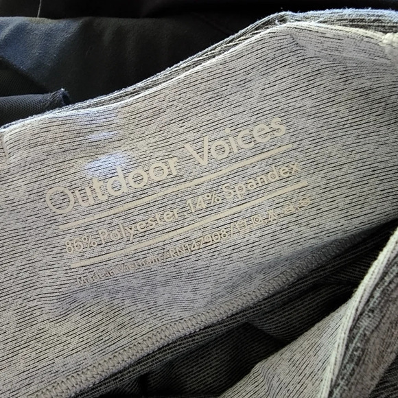 Outdoor voices full length leggins Size Medium - Picture 2 of 5